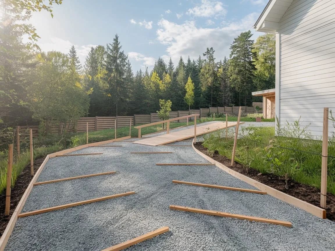 Podjazd z kruszywa: wybierz idealne kruszywo i zbuduj trwały podjazd