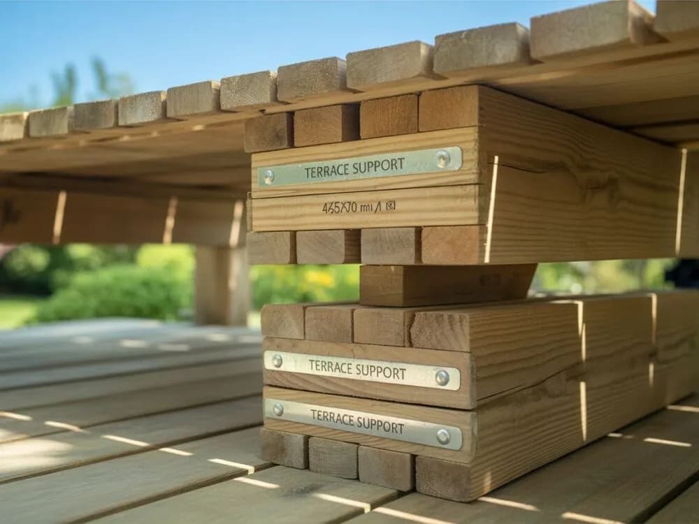 Jak obliczyć legary na taras? Prosty wzór i błędy